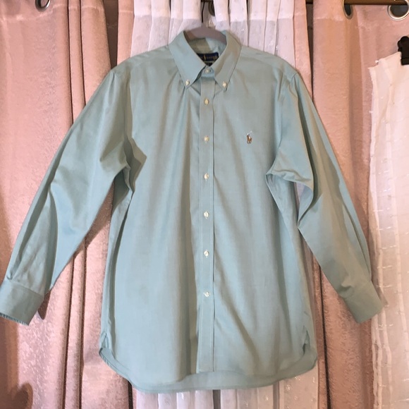 Ralph Lauren Classic Fit Easy Care Size 16 Button Down Shirt - Picture 1 of 16